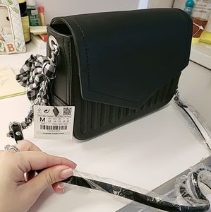 New Zara black crossbody bag